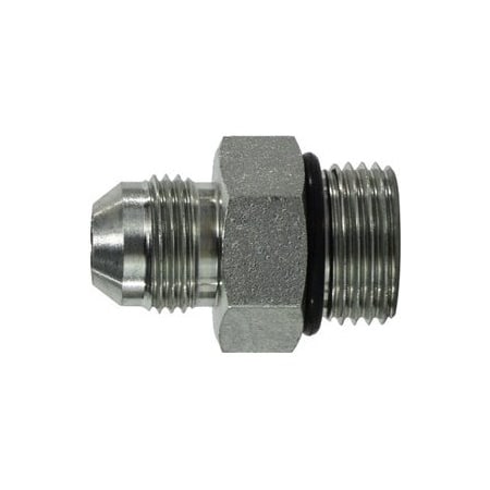 Connector, 15812 Nominal, SAE Male JIC Flare X MORB, Steel